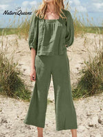 Casual Loose Solid Color Suit Army Green / S