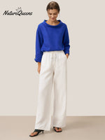 100% Linen Classic Pants LYON