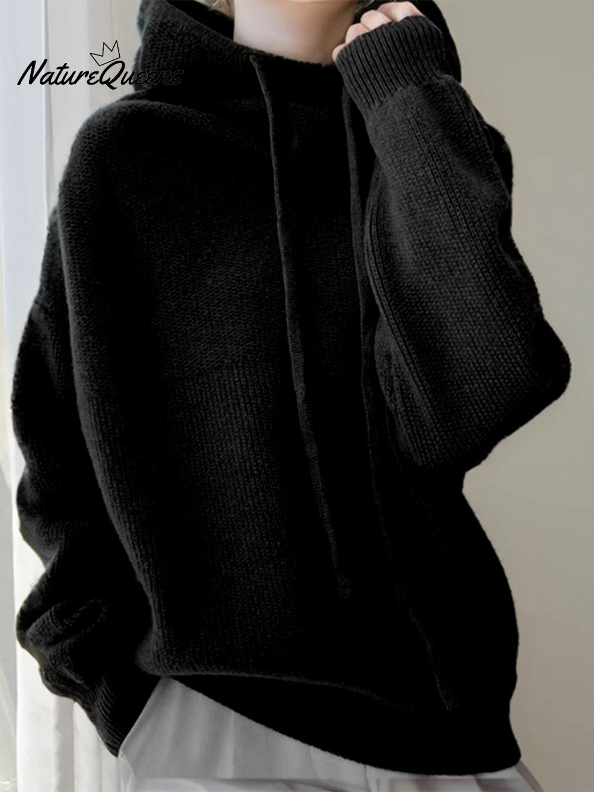 Cozy Loose Turtleneck Pullover Sweater