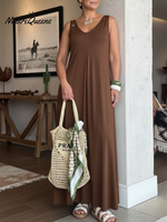 Comfortable Reversible Stretch V-neck Dress