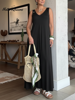 Comfortable Reversible Stretch V-neck Dress