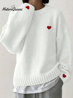 Women's Valentine's Day Heart Casual Sweater