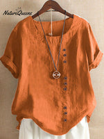 Loose Simple Solid Color Top