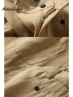 Women's Jacquard PatternTencel and Linen Wide-leg Casual Pants