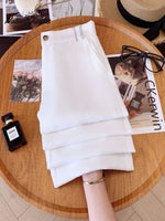 Women's Tencel and Linen Jacquard Pants