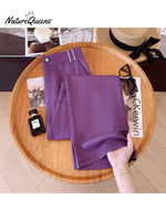 Women's Tencel and Linen Jacquard Pants