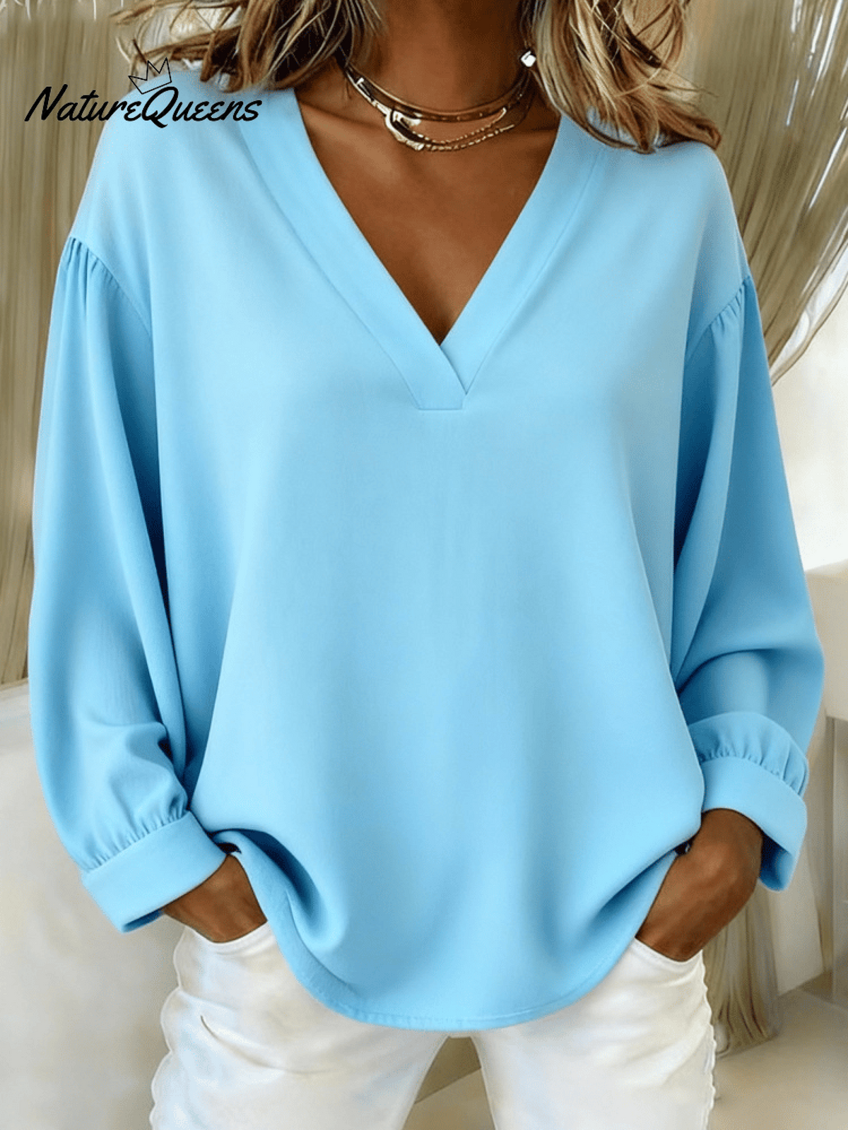 Women's Casual Solid ColorShirt