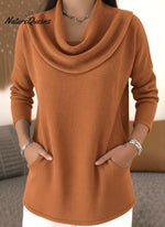 Regular Fit Casual Mock Neck T-Shirt