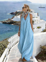 Women'S Casual Solid ColorDress