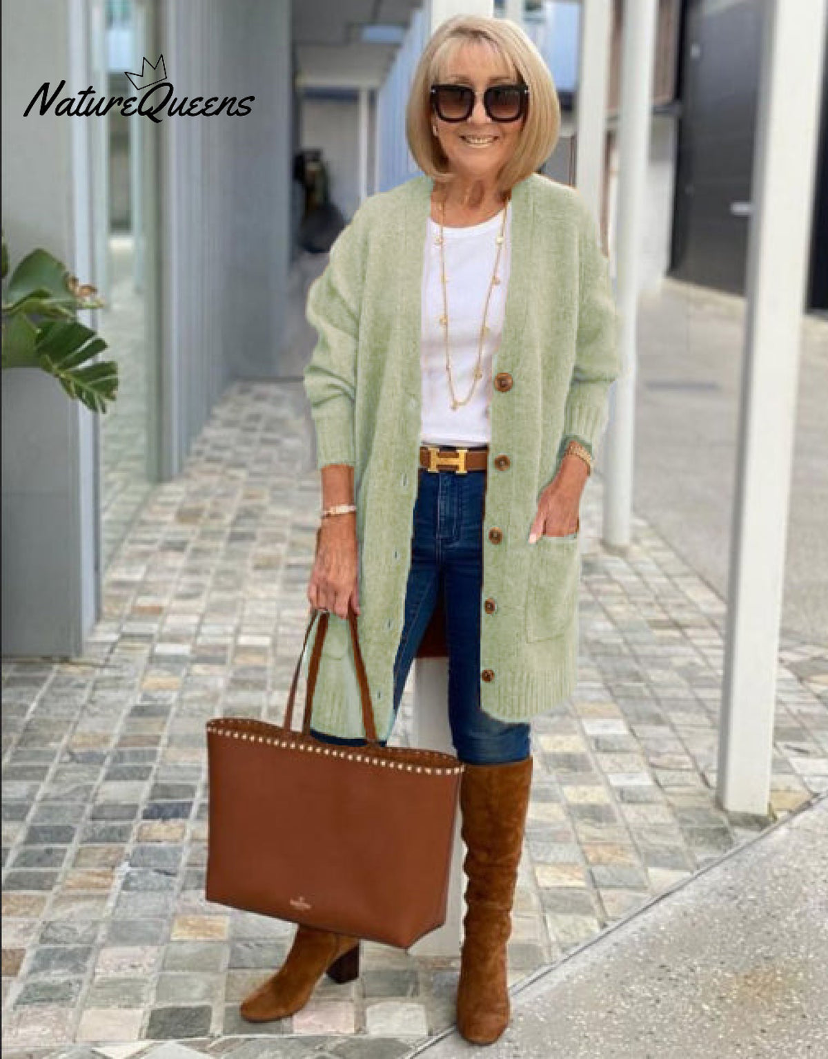 Solid Color Sweater Cardigan Sweaters
