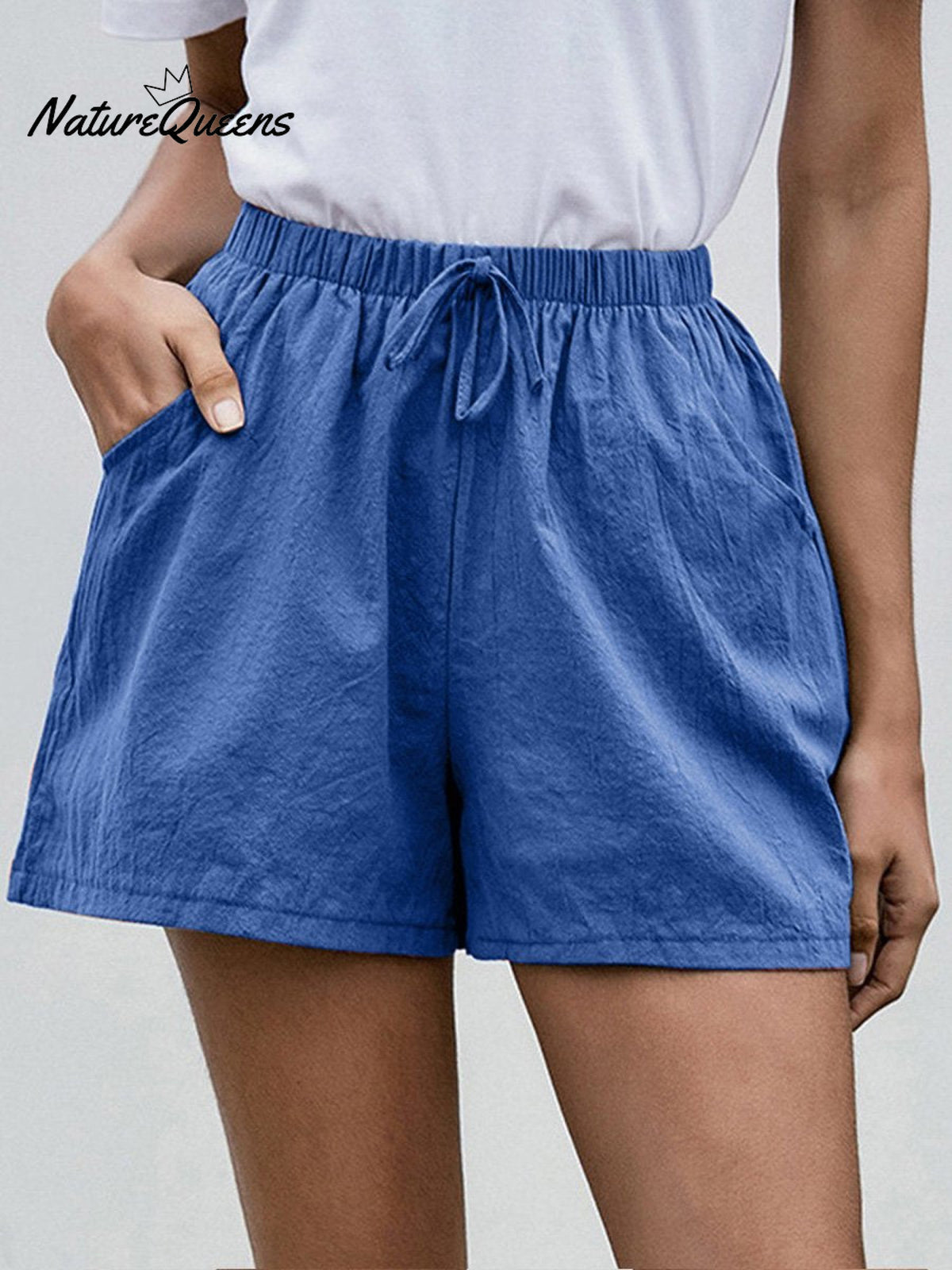 Women's Linen Casual Summer Shorts