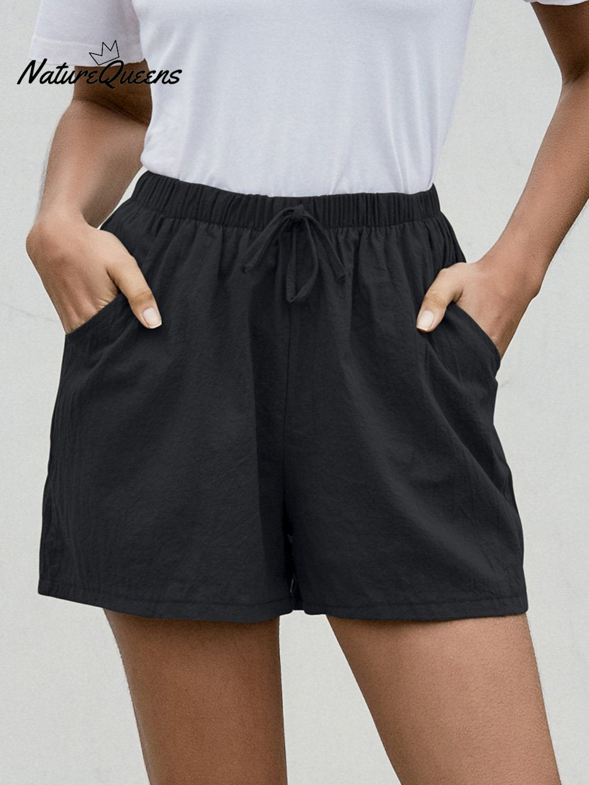 Women's Linen Casual Summer Shorts