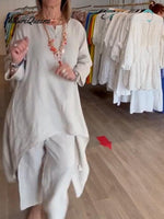 Women’s Solid Color Casual Suit Apricot / S