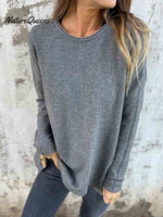 Women's Button Back Casual Knitted Shirt