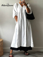 Women's Pocket Cotton Dress