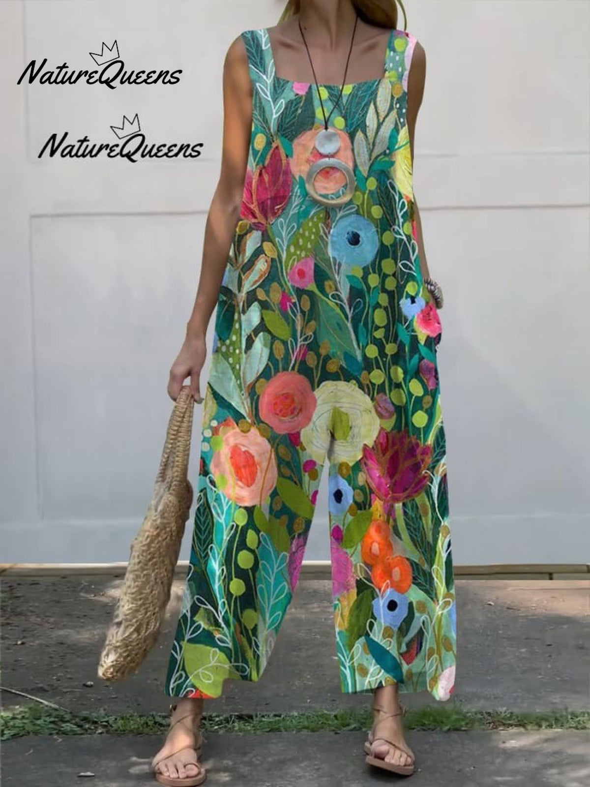 Women's Vintage Flower Casual Cotton Linen Shirt