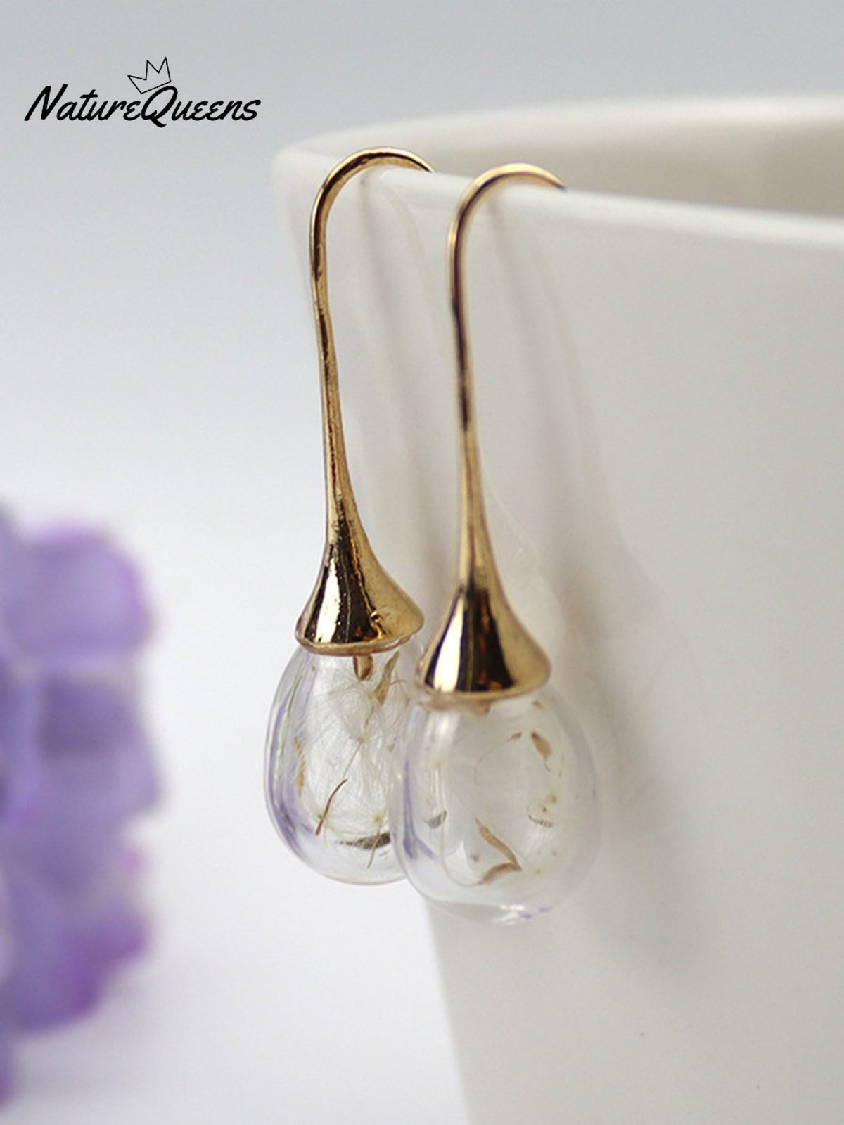 Women's Dandelion Earrings