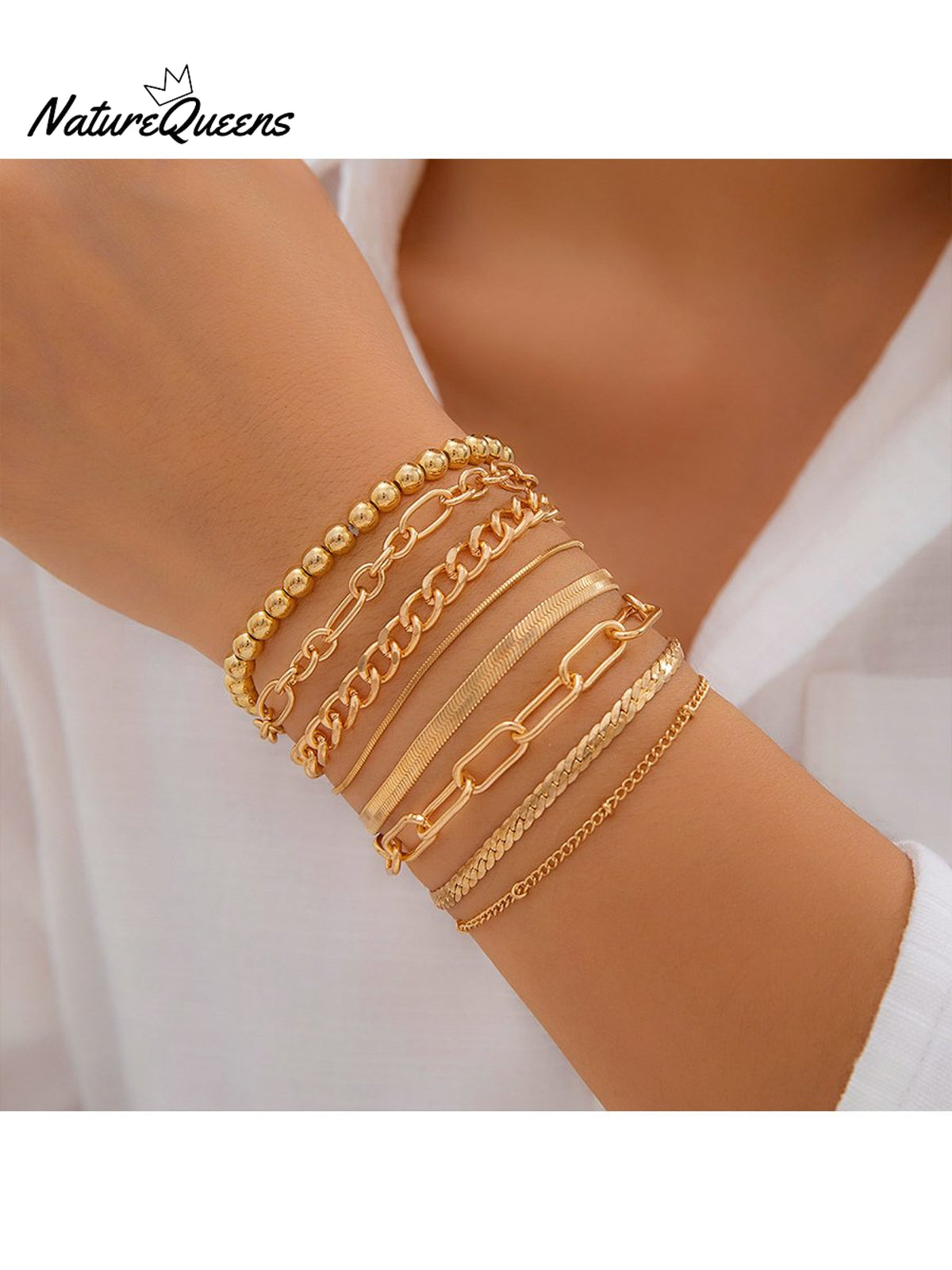 Metal Style Bracelet 10 / Onesize