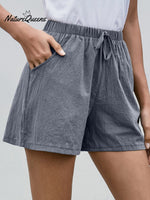 Women's Linen Casual Summer Shorts