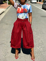 Casual Loose-fitting Cotton Trousers