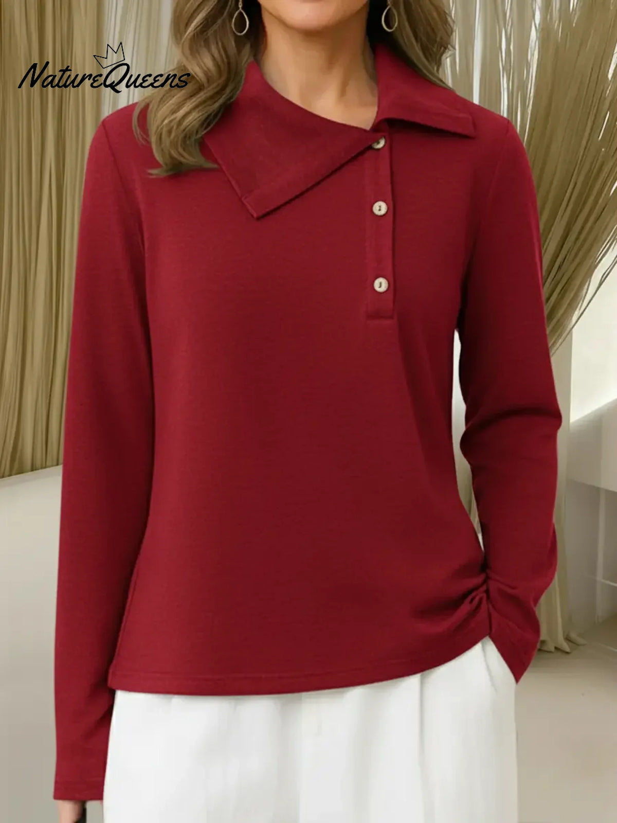 Women's Cozy Stretch Cotton Top