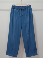 Casual And Cozy Straight-leg Denim Jeans