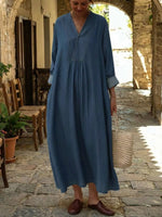 Women's Casual Denim Cotton Dress