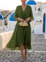Elegant And Flowing Chiffon Dress