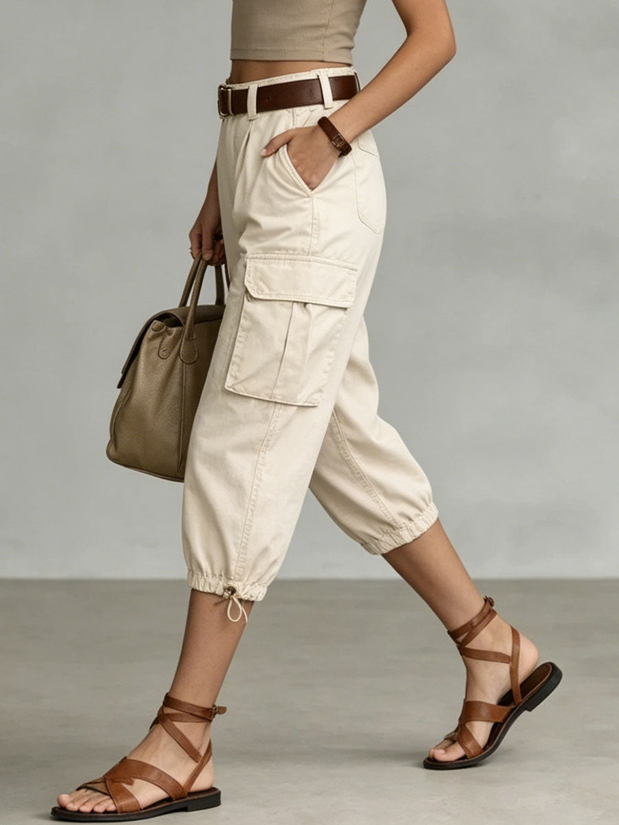 Women's Casual Multi-pocket Cargo Pants