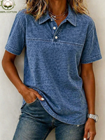 Casual Cotton Polo Shirt