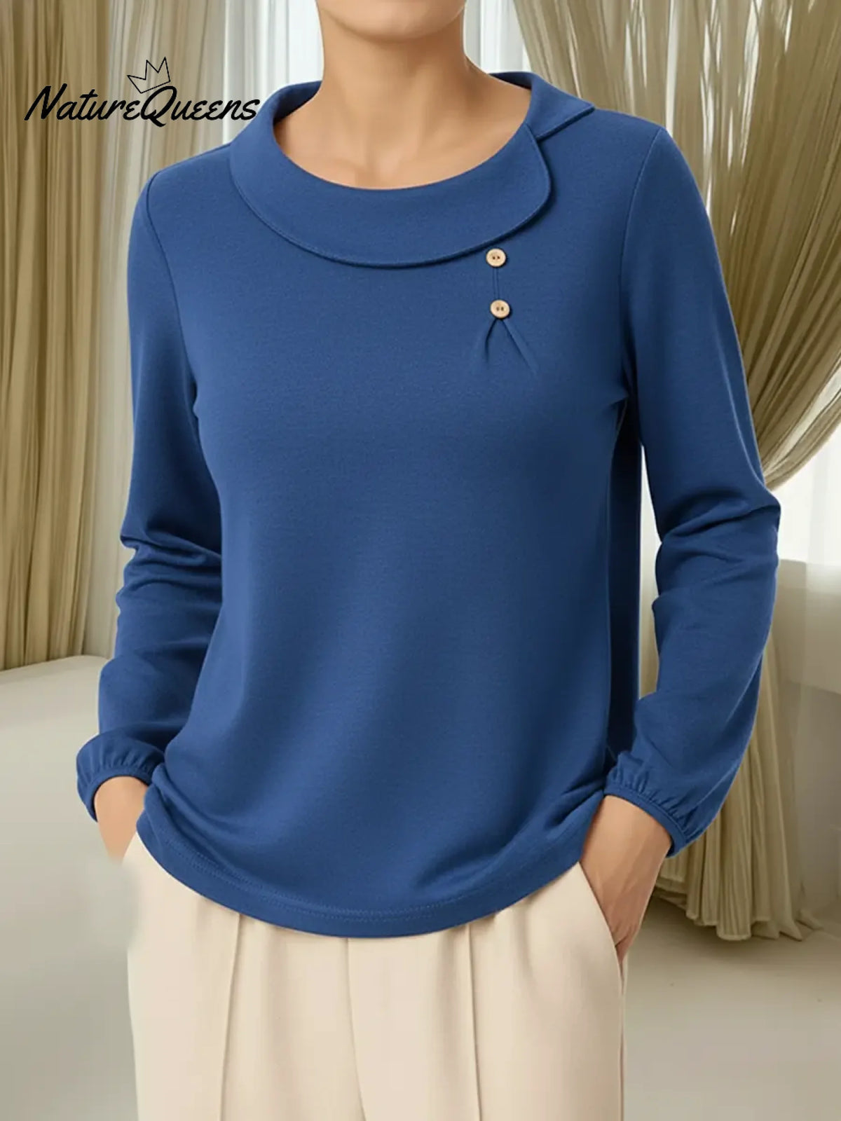 Women's Cozy Stretch Cotton Top