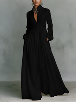 Elegant Romantic Vacation Maxi Dress