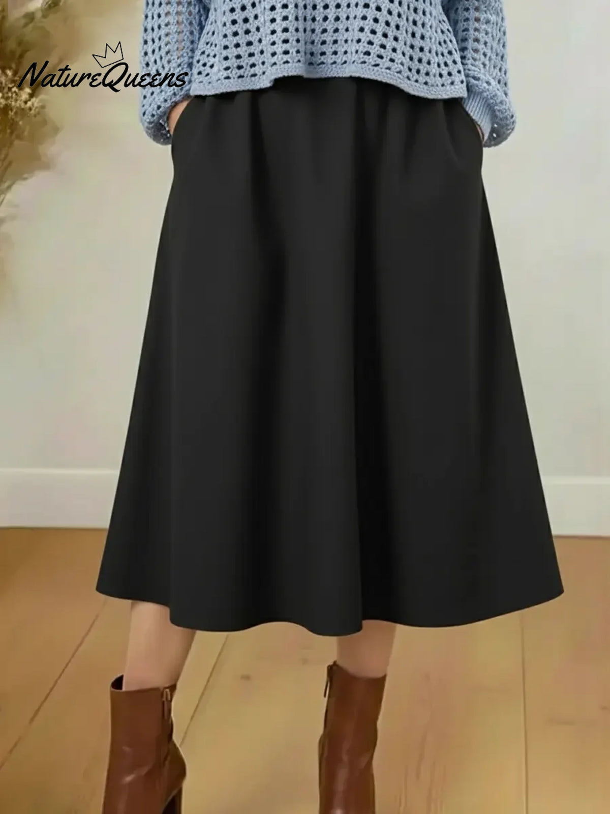 Women's A-line Skirt.