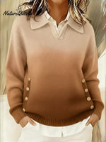 Women's Comfort Gradient Sweater