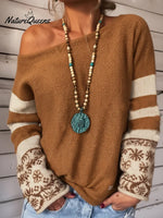 Casual Off-the-shoulder Sweater