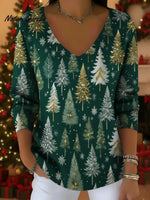 Tiffany Blue Dream Christmas Sweater Top