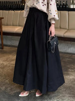 Women's Solid Color Cotton Skirt