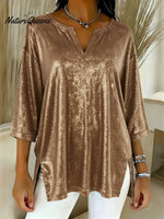 Women's Sparkly Christmas Top