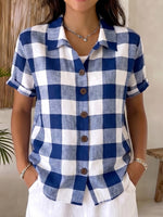 Casual & Cozy Plaid Cotton Shirt