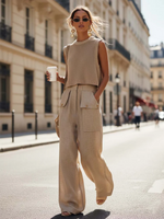 Elegant Round-neck Cozy Knit Top