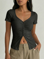 Women's Slim-fit Short-sleeve Top