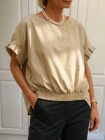 Women's Casual Simple Short-sleeve Top