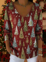 Tiffany Blue Dream Christmas Sweater Top