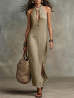 Women's Strappy Sleeveless Cutout Dress