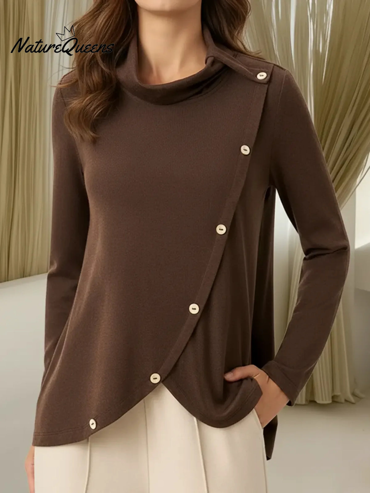 Women's Cozy Stretch Cotton Top