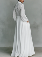 Elegant Romantic Vacation Maxi Dress