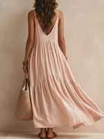 Women's Elegant & Comfortable Tiered Slip Dress