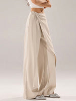 Stylish Casual Straight-leg Trousers