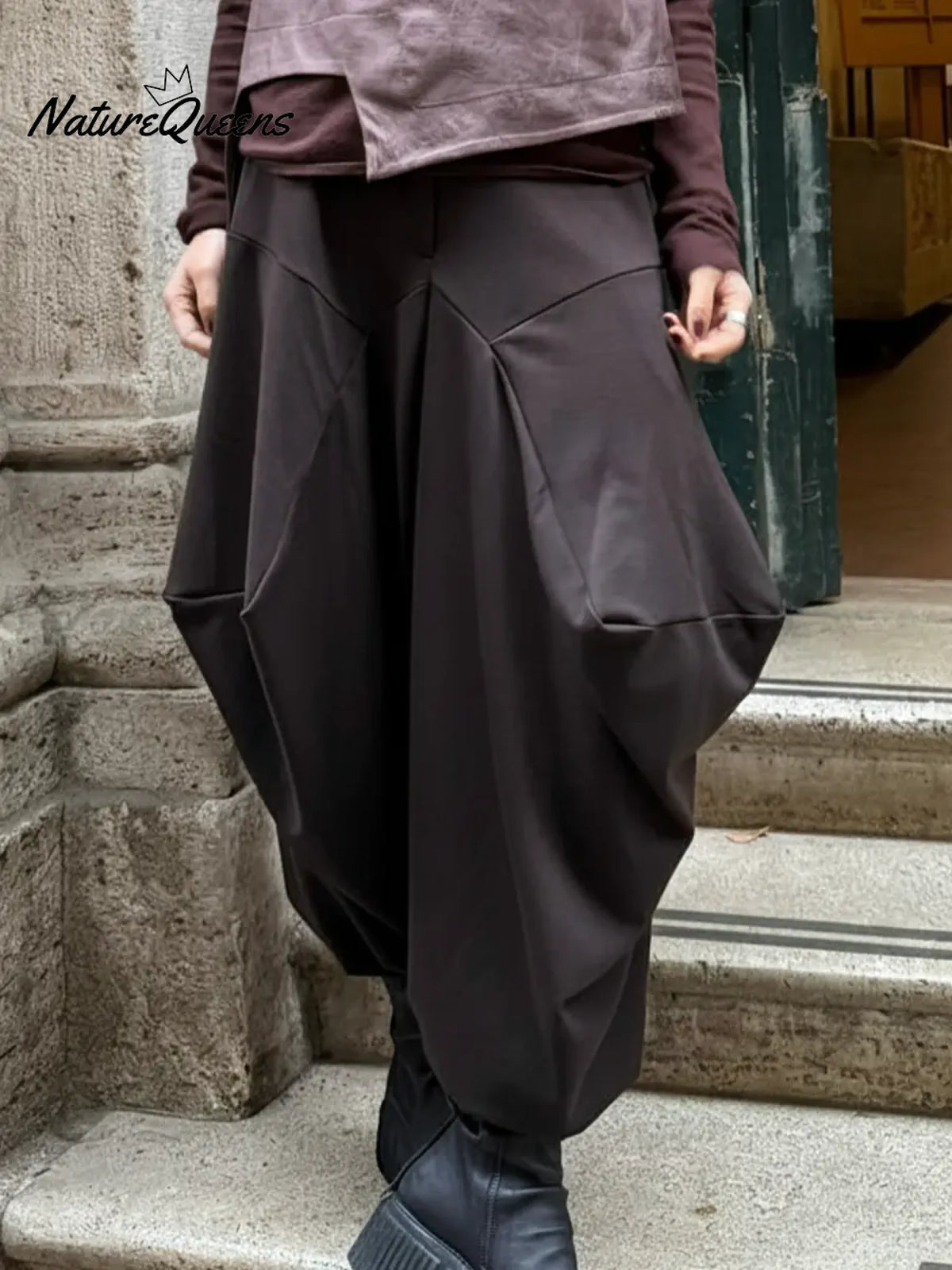 Women's Casual Loose-fitting Cotton Pants