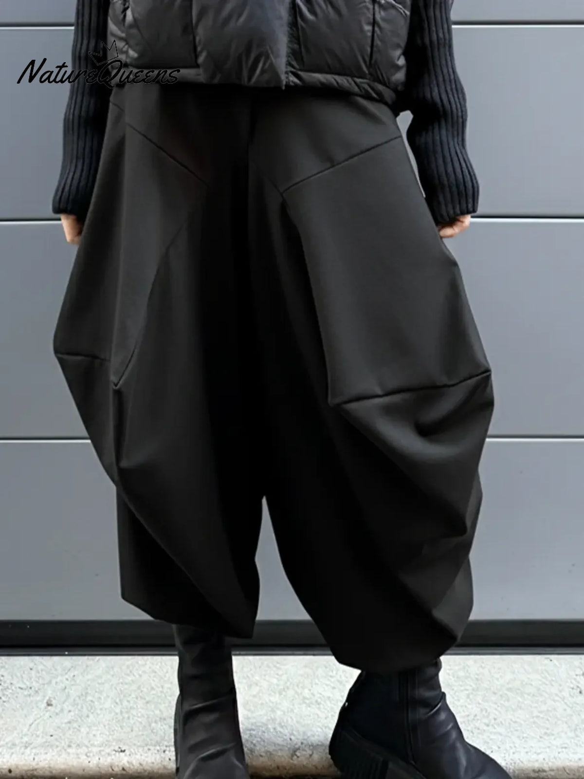 Women's Casual Loose-fitting Cotton Pants